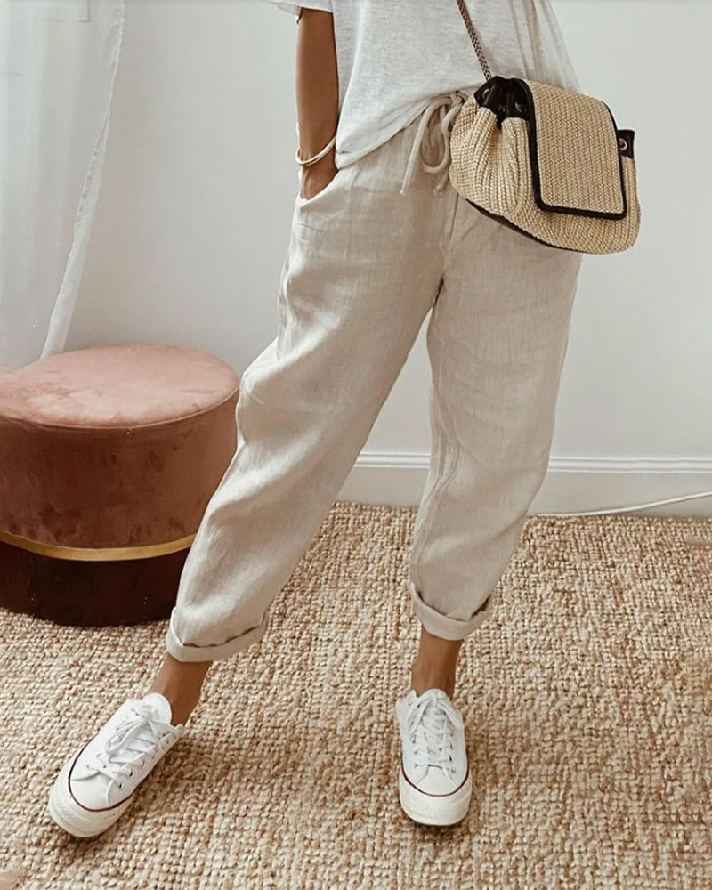 Mara™ | Casual Elegant Anti-Sweat Linen Pants
