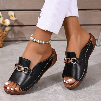 Ayline | Orthopedic wedge heel sandals™