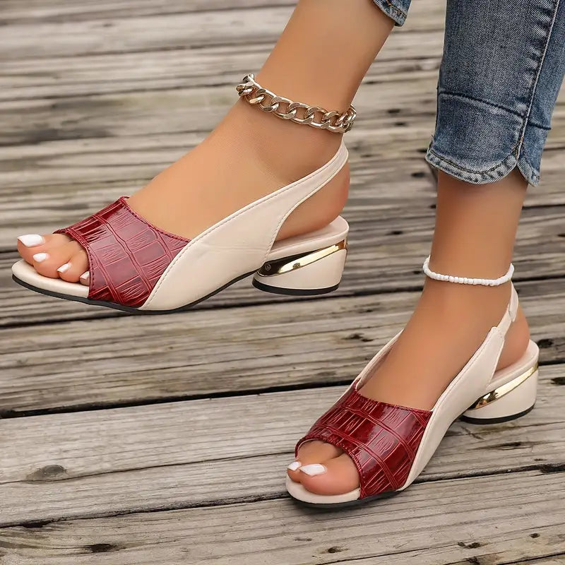 Whitney | Elegant Leather Sandals™