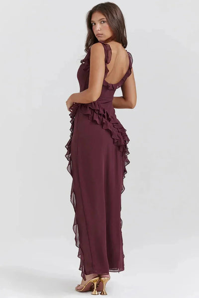 Lara™ | Stylish Maxi Dress with Split